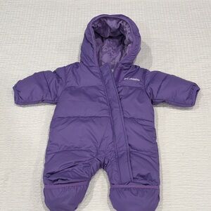 Columbia Lavender Infant Snowsuit